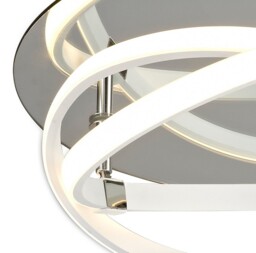 Infinity Flush Ceiling Light 30W LED 3000K, 2500lm, White, White Acrylic - thumbnail 5