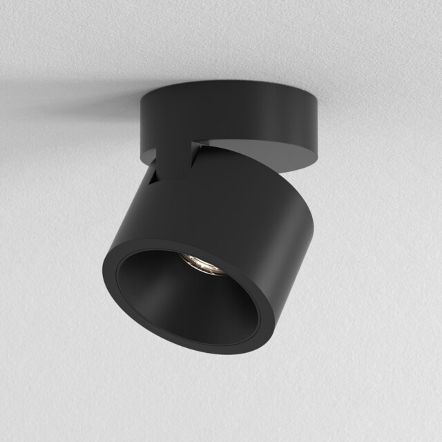 Lynx LED Surface Mounted Spotlight Matt Black - image 1