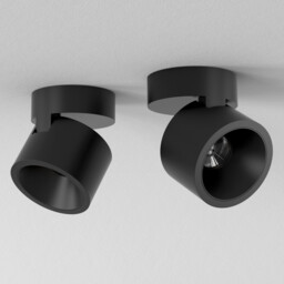 Lynx LED Surface Mounted Spotlight Matt Black - thumbnail 3