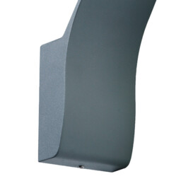 Andes Wall Light, 6W LED, 3000K, 550lm, IP65, Anthracite, 3yrs Warranty - thumbnail 3