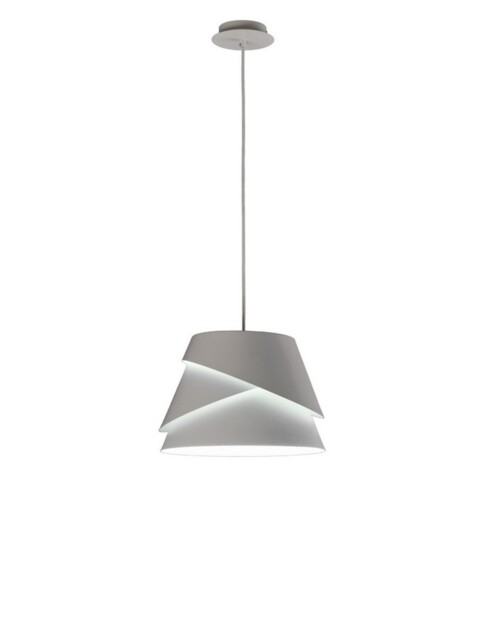 Alboran Dome Ceiling Pendant Small 1x40W (No Inc), Alumimium, Iron - image 1