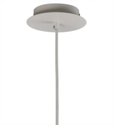 Alboran Dome Ceiling Pendant Small 1x40W (No Inc), Alumimium, Iron - thumbnail 3