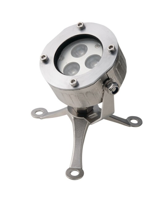 Neptune Outdoor Rgb Full Colour Integrated LED Dimmable Flood Light In Alluminium, Steel, IP68