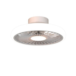 Turbo 55W LED Dimmable Ceiling Light With Built-In 30W DC Reversible Fan, White, 4100lm, 5yrs Warranty - thumbnail 1