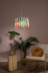Glinstar Pendant light Ø40cm 1xE27 - Multi-Colour - thumbnail 3