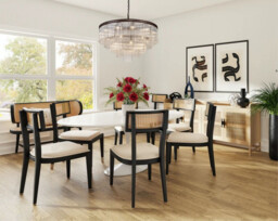 Sennett Large 3 Tier Round Pendant, 27 Light E14, Brown Oxide, Item Weight: 28.6kg - thumbnail 5