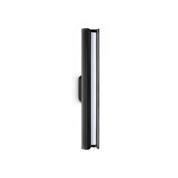 Dorica Integrated LED Wall Lamp Black 930lm 3000K - thumbnail 1