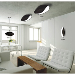 Pasion Wall Lamp 2 Light E27, Gloss Black/Polished Chrome - thumbnail 3