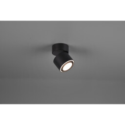 Taurus Modern Surface Mounted Downlight Black Matt 3000K - thumbnail 2