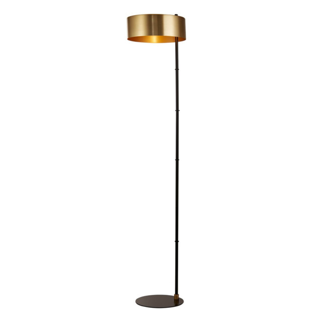 Knox Floor Lamp Black, Gold Metal - image 1