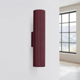 Karbon Up & Down Wall Lamp Burgundy 2x GU10 - thumbnail 3