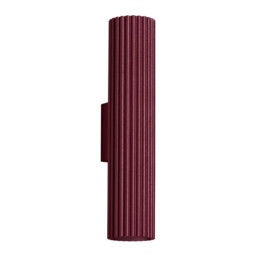 Karbon Up & Down Wall Lamp Burgundy 2x GU10