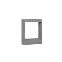 Cairo Outdoor Pedestal Light Grey Cement Glass LED 8W 380Lm 3000K IP65 - thumbnail 1