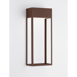 Moby Outdoor Wall Lantern Corten LED 20W 1545lm 3000K IP65 - thumbnail 5