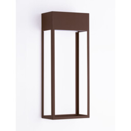 Moby Outdoor Wall Lantern Corten LED 20W 1545lm 3000K IP65 - thumbnail 3