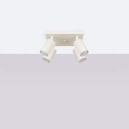 Karbon Minimalist Ceiling Spotlight Cluster 4 Light Beige - thumbnail 2