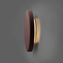 Tou Burgundy Round Flush Wall Lamp 45cm 2700K - thumbnail 2