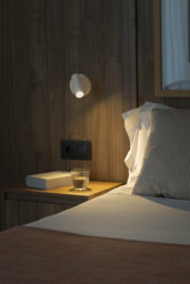 Stan Slim Reading Wall Light White GU10 with Switch - thumbnail 2