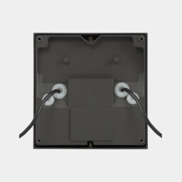 Sam Outdoor Flush Wall Lamp 18cm Urban Grey, Semitransparent LED 18.5W CCT 2700-3200-4000K IP66 On-Off - thumbnail 3