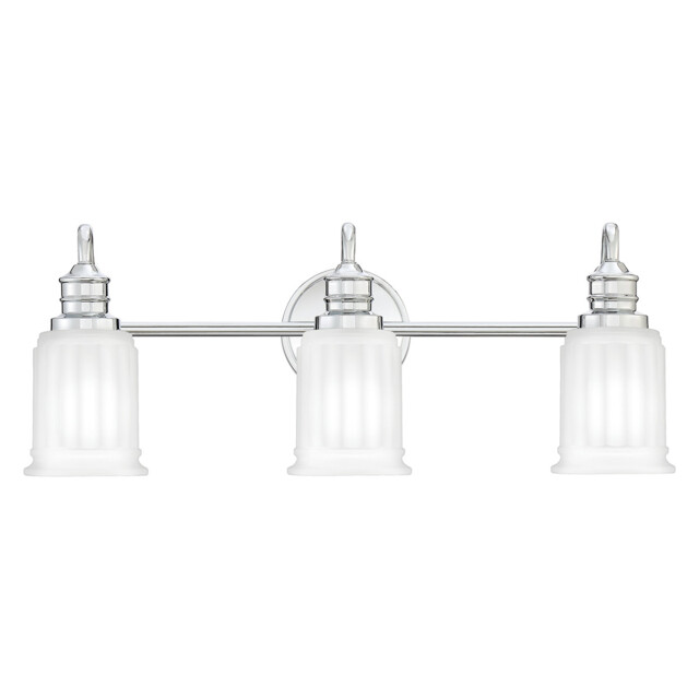 Quoizel Swell Wall Lamp Polished Chrome, IP44 - image 1