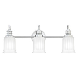 Quoizel Swell Wall Lamp Polished Chrome, IP44 - thumbnail 1