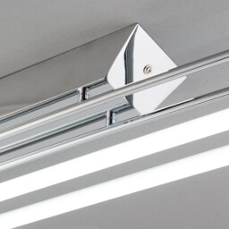 Harper LED Linear Batten Polished Chrome Cool White Light, 3372 Lumens - thumbnail 5