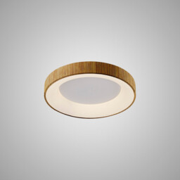 Niseko Ring Ceiling 45cm 30W LED, 3000K, 2250lm, Wood, 3yrs Warranty - thumbnail 2