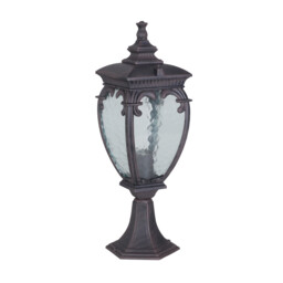 Fleur Outdoor Pedestal Light Bronze Antique, IP44