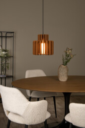 Rollo Pendant light - 1xE27 - Terracotta - thumbnail 3