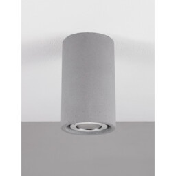 Emile Surface Mounted Downlight Grey Cement Glass LED 5W 200Lm 3000K IP65 - thumbnail 3