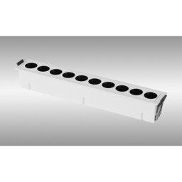 Blau Linear Recessed Spotlight 10 Light, 24W LED, 3000K, 1680lm, Cut Out: L:280mm x W:40mm, White, Driver Included - thumbnail 2