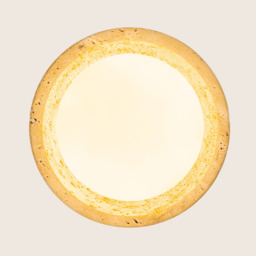 Seren Globe Ceiling Light Natural Stone-Brown Wood 1xG9 LED - thumbnail 3