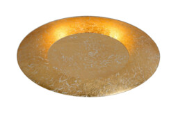 Foskal Modern Flush Ceiling Light - Ø 34.5cm- LED - 1x12W 2700K - Brass