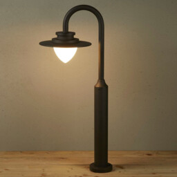 Texas 800mm 8W 3000k Bollard, Graphite - thumbnail 1