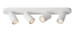 Xyrus Modern Ceiling Spotlight Bar - LED Dim to warm - GU10 - 4x5W 2200K/3000K - White - Special Offer - thumbnail 1