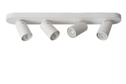 Xyrus Modern Ceiling Spotlight Bar - LED Dim to warm - GU10 - 4x5W 2200K/3000K - White - Special Offer - thumbnail 3