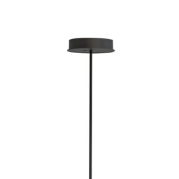 Slim LED Pendant 46cm Round 50W LED, 3000K, 4300lm, Black, 3yrs Warranty - thumbnail 3