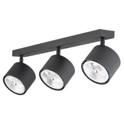 Clevland Ceiling Spotlight Bar Black Structure - thumbnail 3