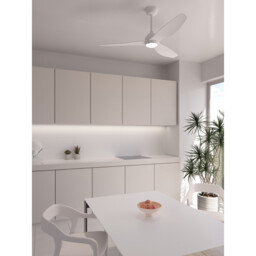 Pam 132cm Ceiling Fan White LED 20.2W CCT 3000-4000-5000K On-Off - thumbnail 2