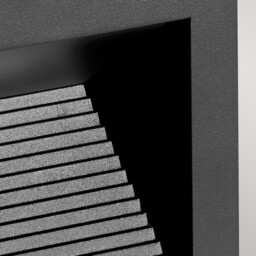 Namsos Integrated LED Outdoor LED Recessed Wall Light Graphite , IP65 - thumbnail 2