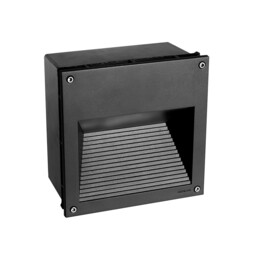 Namsos Integrated LED Outdoor LED Recessed Wall Light Graphite , IP65 - thumbnail 1