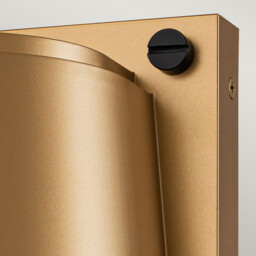 Scout 1 Light Small Outdoor Wall Light Painted Heritage Brass IP44 - thumbnail 3