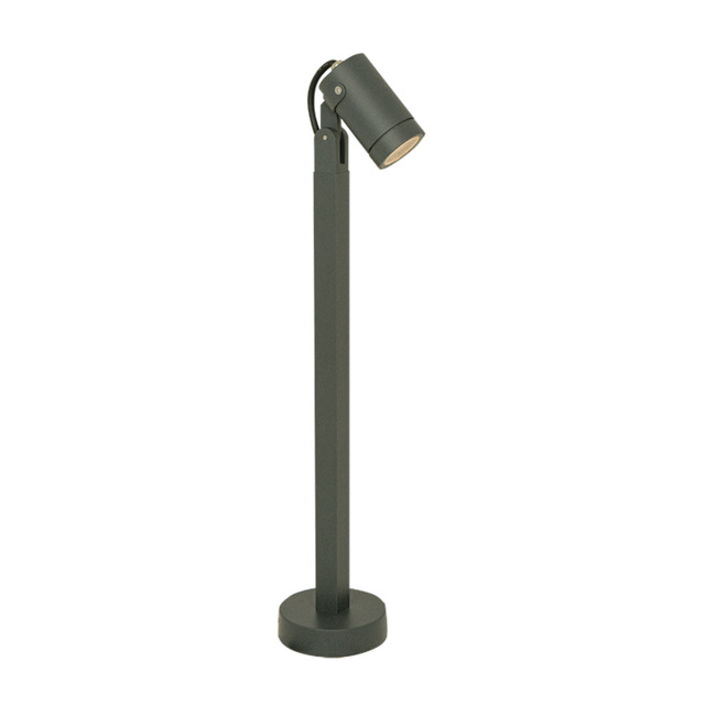 Zambelis Outdoor Bollard Graphite 1xGU10 LED IP54 - image 1