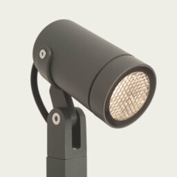 Zambelis Outdoor Bollard Graphite 1xGU10 LED IP54 - thumbnail 5