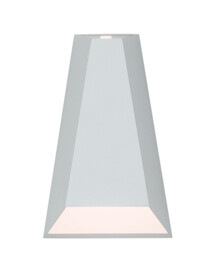 Sopot 17.5cm Outdoor Up Down Wall Lamp Sandy White LED 3000K IP54 2x3W - thumbnail 1