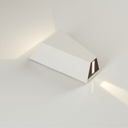 Sopot 17.5cm Outdoor Up Down Wall Lamp Sandy White LED 3000K IP54 2x3W - thumbnail 5