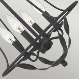 Quoizel Bradbury Multi Arm Chandelier Grey Ash - thumbnail 2