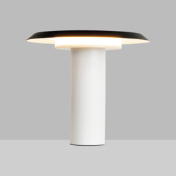Tina 24.5cm Table Lamp, 12W LED, 3000K, 560lm, White/Black, 3yrs Warranty - thumbnail 2