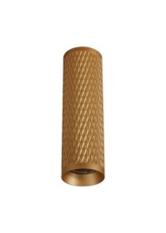 Madrid 20cm Surface Mounted Ceiling Light, 1 x GU10, Champagne Gold - thumbnail 3