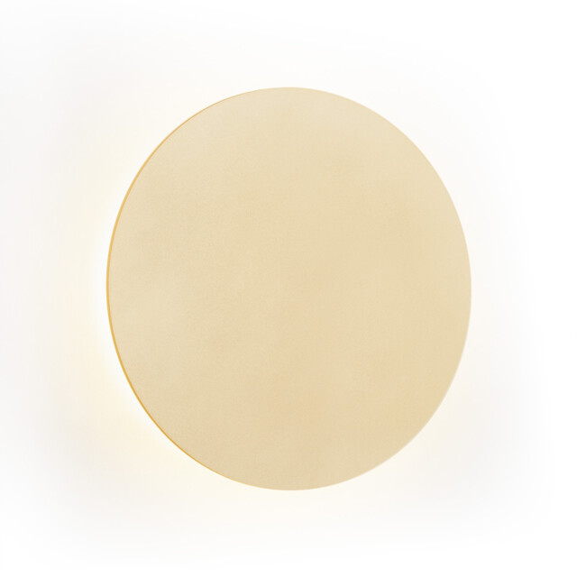 Oregon Plus 20cm Flush Wall Lamp Gold 580lm 3000K - image 1